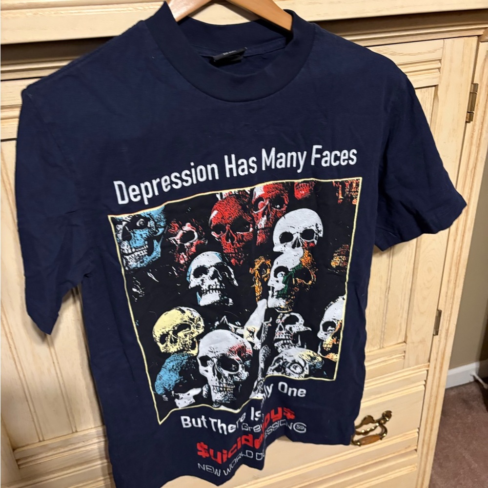 G59 Depression Has Many Faces Tee